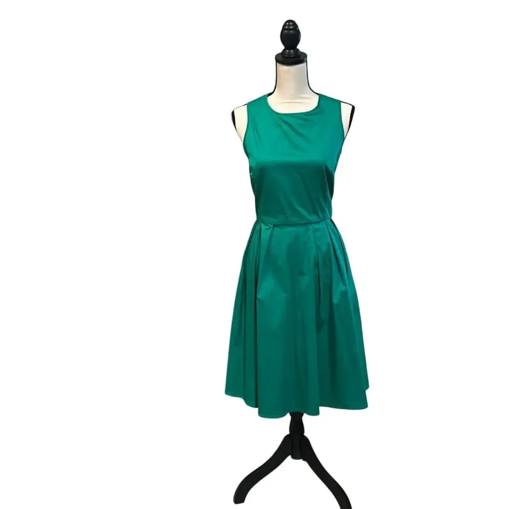 Calvin Klein Kelly Green A-line dress